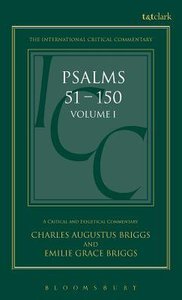 Psalms (Volume 1) (International Critical Commentary Series) Psalms (Volume 1) (International Critical Commentary Series)