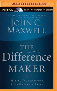The Difference Maker (Abridged, 3 Cds) The Difference Maker (Abridged, 3 Cds)