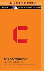 The Comeback (Unabridged, Mp3) The Comeback (Unabridged, Mp3)