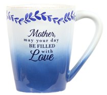Ceramic Mug: Mother (Blue/White) (Eat Share Love Series) Ceramic Mug: Mother (Blue/White) (Eat Share Love Series)