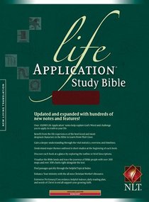 NLT Life Application Study Burgundy (Red Letter Edition) NLT Life Application Study Burgundy (Red Letter Edition)