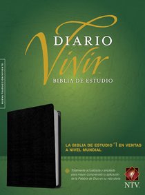 Ntv Biblia De Estudio Del Diario Vivir Black (Red Letter Edition) Ntv Biblia De Estudio Del Diario Vivir Black (Red Letter Edition)