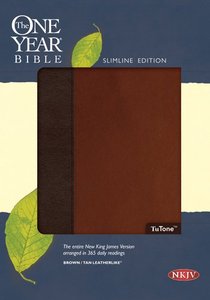NKJV One Year Bible Brown/Tan (Black Letter Edition) NKJV One Year Bible Brown/Tan (Black Letter Edition)