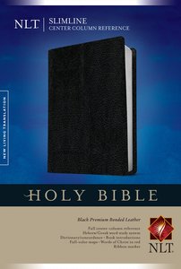 NLT Slimline Center Column Reference Black (Red Letter Edition) NLT Slimline Center Column Reference Black (Red Letter Edition)