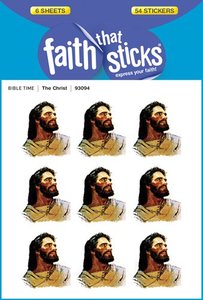 The Christ (6 Sheets, 54 Stickers) (Stickers Faith That Sticks Series) The Christ (6 Sheets, 54 Stickers) (Stickers Faith That Sticks Series)