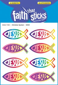 Christian Symbol (6 Sheets, 48 Stickers) (Stickers Faith That Sticks Series) Christian Symbol (6 Sheets, 48 Stickers) (Stickers Faith That Sticks Series)