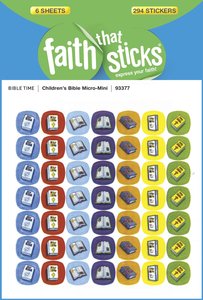 Childrens Bible Micro-Mini (6 Sheets, 294 Stickers) (Stickers Faith That Sticks Series) Childrens Bible Micro-Mini (6 Sheets, 294 Stickers) (Stickers Faith That Sticks Series)