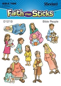 Bible People (6 Sheets, 54 Stickers) (Stickers Faith That Sticks Series) Bible People (6 Sheets, 54 Stickers) (Stickers Faith That Sticks Series)