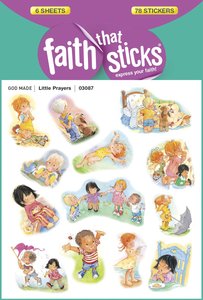Little Prayers (6 Sheets, 78 Stickers) (Stickers Faith That Sticks Series) Little Prayers (6 Sheets, 78 Stickers) (Stickers Faith That Sticks Series)