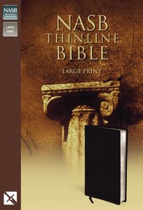 NASB Updated Edition Thinline Large Print Black NASB Updated Edition Thinline Large Print Black