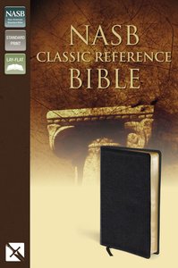 NASB Updated Edition Classic Reference Bible Black NASB Updated Edition Classic Reference Bible Black