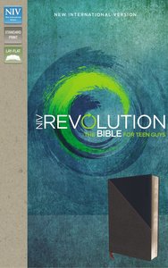 NIV Revolution Bible Gray/Navy the Bible For Teen Guys NIV Revolution Bible Gray/Navy the Bible For Teen Guys