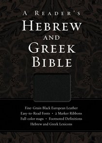A Readers Hebrew and Greek Bible A Readers Hebrew and Greek Bible