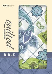 NIV Compact Thinline Bible Quilted Blue Paisley (Red Letter Edition) NIV Compact Thinline Bible Quilted Blue Paisley (Red Letter Edition)