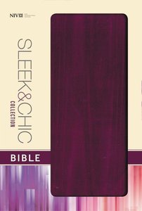 NIV Sleek and Chic Collection Bible Plum Attraction (Red Letter Edition) NIV Sleek and Chic Collection Bible Plum Attraction (Red Letter Edition)