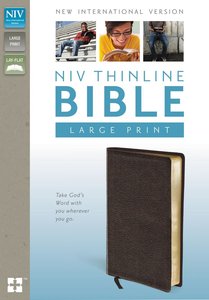 NIV Large Print Thinline Brown (Red Letter Edition) NIV Large Print Thinline Brown (Red Letter Edition)