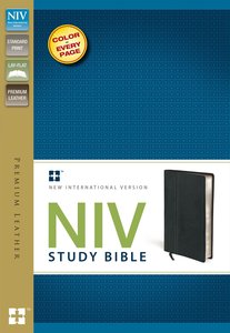 NIV Study Bible Black (Red Letter Edition) NIV Study Bible Black (Red Letter Edition)