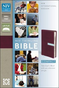 NIV Thinline Bible Compact Razzleberry/Sea Glass NIV Thinline Bible Compact Razzleberry/Sea Glass