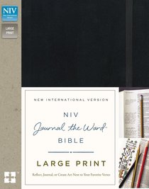 NIV Journal the Word Bible Large Print Black (Black Letter Edition) NIV Journal the Word Bible Large Print Black (Black Letter Edition)
