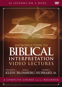 Introduction to Biblical Interpretation (Video Lectures) (Zondervan Academic Course Dvd Study Series) Introduction to Biblical Interpretation (Video Lectures) (Zondervan Academic Course Dvd Study Series)