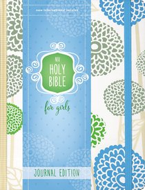 NIV Holy Bible For Girls Journal Edition Mint Elastic Closure NIV Holy Bible For Girls Journal Edition Mint Elastic Closure