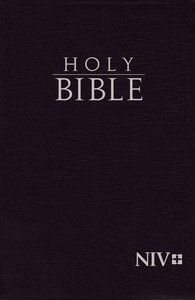 NIV Holy Bible Compact Black Hardcover NIV Holy Bible Compact Black Hardcover