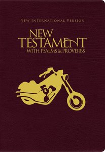 NIV New Testament With Psalms & Proverbs Pocket-Sized Black Motorcycle Paperback NIV New Testament With Psalms & Proverbs Pocket-Sized Black Motorcycle Paperback