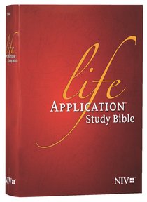 NIV Life Application Study Bible Red Letter Edition NIV Life Application Study Bible Red Letter Edition