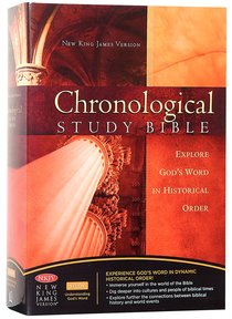 NKJV Chronological Study Bible Burgundy NKJV Chronological Study Bible Burgundy
