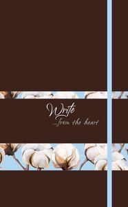 Journal: Write...From the Heart, Cotton Flowers (Nutmeg) Journal: Write...From the Heart, Cotton Flowers (Nutmeg)