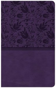 CSB Ultrathin Reference Bible Purple Red Letter Edition CSB Ultrathin Reference Bible Purple Red Letter Edition