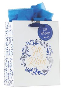 Gift Bag: He is Risen (Incl Tissue Paper & Gift Tag) Gift Bag: He is Risen (Incl Tissue Paper & Gift Tag)