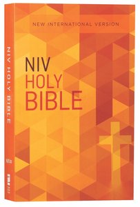 NIV Value Outreach Bible Orange Cross Geometric (Black Letter Edition) NIV Value Outreach Bible Orange Cross Geometric (Black Letter Edition)