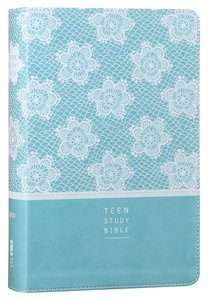NIV Teen Study Bible French Teal (Black Letter Edition) NIV Teen Study Bible French Teal (Black Letter Edition)