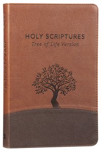 Tlv Thinline Bible Holy Scriptures Walnut/Brown Tree Design Duravella Tlv Thinline Bible Holy Scriptures Walnut/Brown Tree Design Duravella