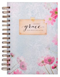 Wirebound Journal: Amazing Grace, Blue/With Flowers Wirebound Journal: Amazing Grace, Blue/With Flowers