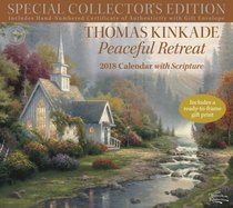 2018 Thomas Kinkade Peaceful Retreat Special Collectors Edition Wall Calendar 2018 Thomas Kinkade Peaceful Retreat Special Collectors Edition Wall Calendar