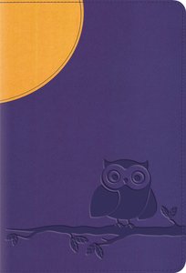 ESV Large Print Compact Bible Moonlight Owl Red Letter Edition ESV Large Print Compact Bible Moonlight Owl Red Letter Edition