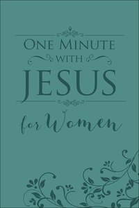 One Minute With Jesus For Women Teal Milano Softone One Minute With Jesus For Women Teal Milano Softone