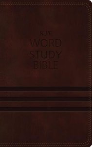 KJV Word Study Bible Brown KJV Word Study Bible Brown