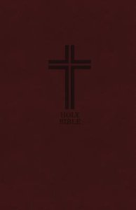 KJV Reference Bible Compact Large Print Burgundy Red Letter Edition KJV Reference Bible Compact Large Print Burgundy Red Letter Edition