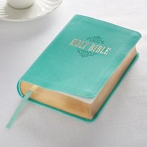 KJV Compact Large Print Teal Red Letter Edition KJV Compact Large Print Teal Red Letter Edition