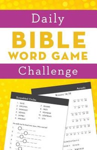 Daily Bible Word Game Challenge Daily Bible Word Game Challenge