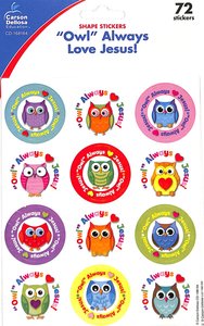 Sticker Pack: "Owl" Always Love Jesus! Sticker Pack: "Owl" Always Love Jesus!