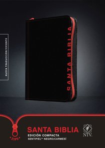 Ntv Santa Biblia Edicion Compacta Black/Crimson With Zipper (Black Letter Edition) Ntv Santa Biblia Edicion Compacta Black/Crimson With Zipper (Black Letter Edition)