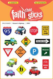 Heavens Highway (6 Sheets, 102 Stickers) (Stickers Faith That Sticks Series) Heavens Highway (6 Sheets, 102 Stickers) (Stickers Faith That Sticks Series)