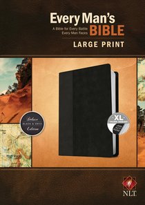 NLT Every Mans Bible Large Print Black/Onyx Indexed (Black Letter Edition) NLT Every Mans Bible Large Print Black/Onyx Indexed (Black Letter Edition)