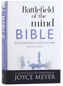 Amplified Battlefield of the Mind Bible Amplified Battlefield of the Mind Bible