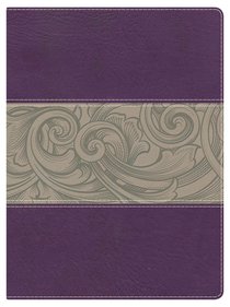 NKJV Holman Study Bible Eggplant/Tan Indexed NKJV Holman Study Bible Eggplant/Tan Indexed