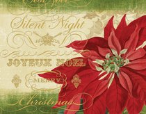 Christmas Boxed Cards: Silent Night Poinsettia, Scripture Christmas Boxed Cards: Silent Night Poinsettia, Scripture